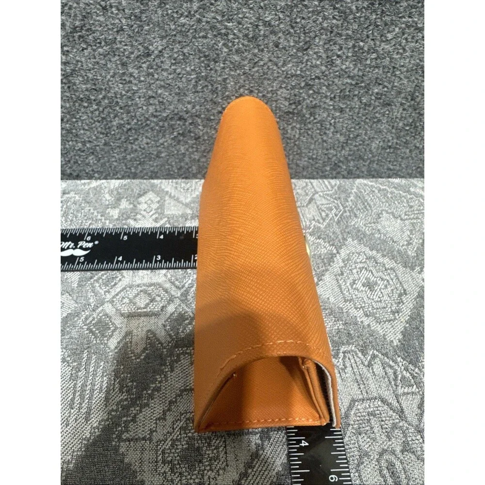 NEW Tory Burch Sunglasses or Eyeglasses Soft Case /Magnetic Snap /Orange